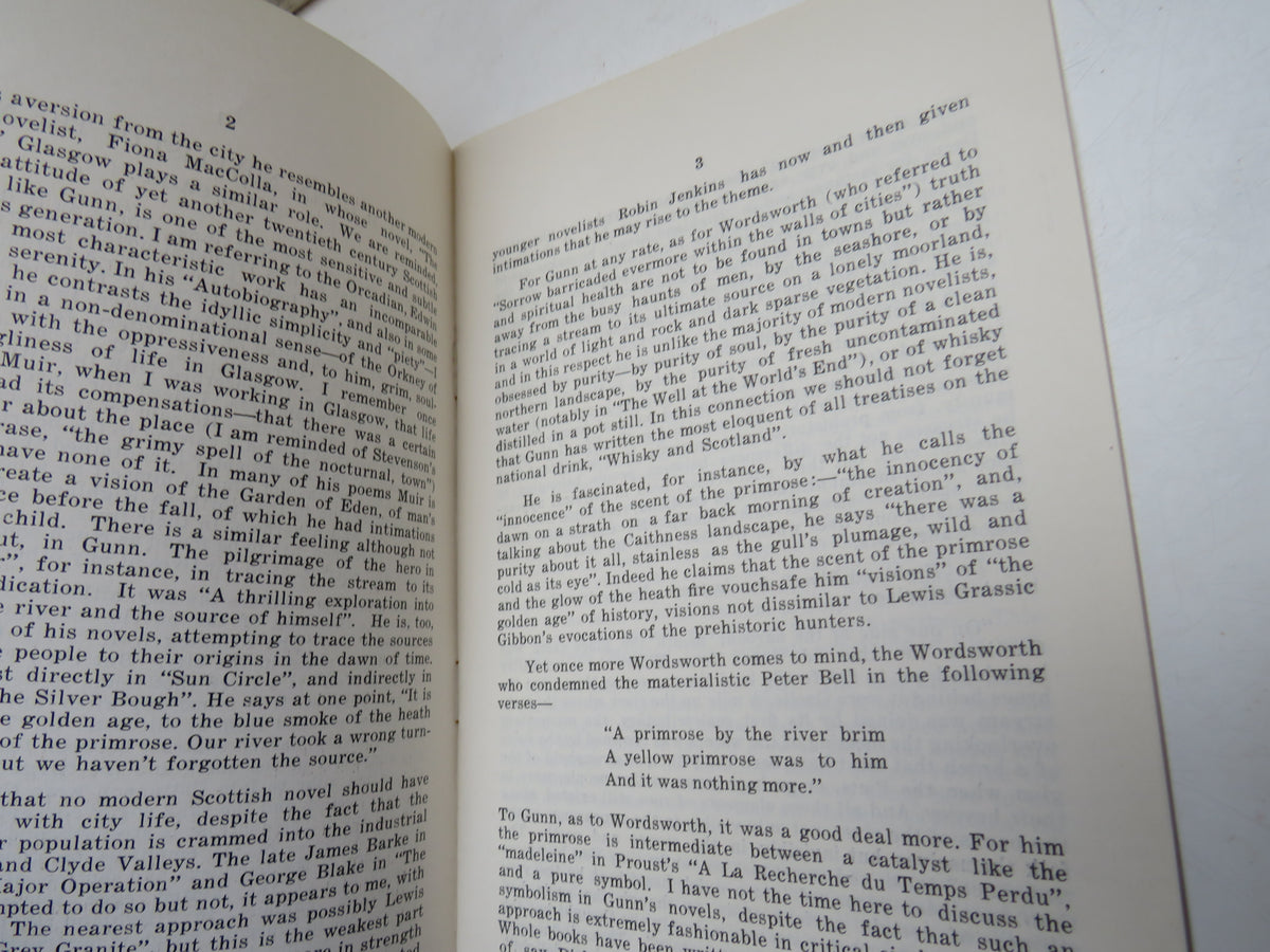 Neil M. Gunn Novelist of the North By J. B. Caird