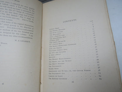 The Bab Ballads With Which Are Included Songs of a Savoyard By W. S. Gilbert 1917
