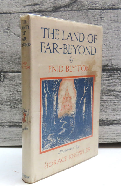 The Land of Far-Beyond by Enid Blyton (Vintage Fantasy Children’s Book, 1947) book front cover