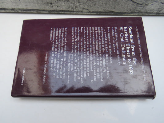 Land and Society In Early Scotland By Robert A. Dodgshon 1981