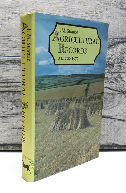 Agricultural Records A.D. 220-1977 By J.M. Stratton and Jack Houghton Brown 1978 book front cover