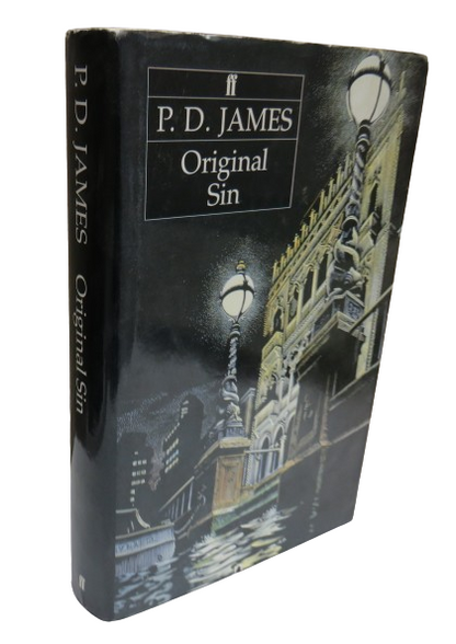 Original Sin By P.D. James 1994 book front cover