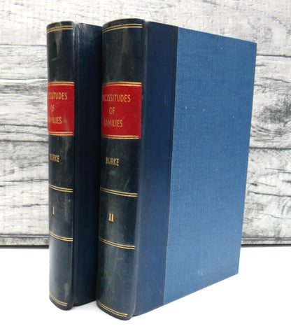 Vicissitudes of Families and Other Essays By Sir Bernard Burke 1859 & 1861 book front cover