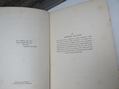 The Road To Rannoch and The Summer Isles By T. Ratcliffe Barnett 1926