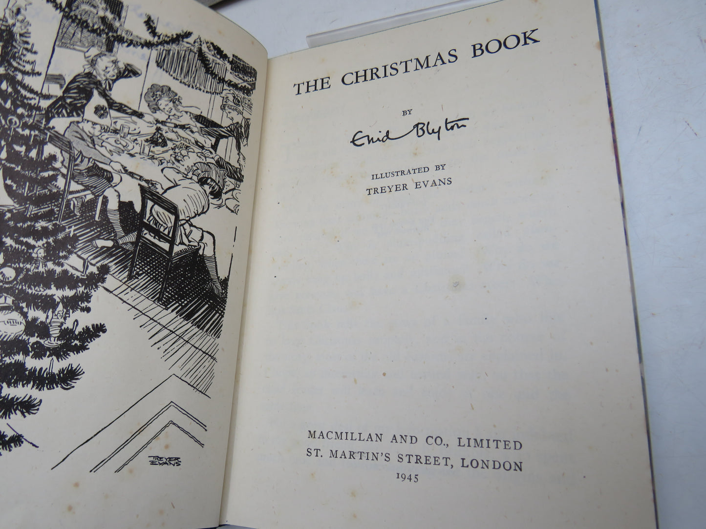 The Christmas Book by Enid Blyton (Classic Festive Storybook, 1945)