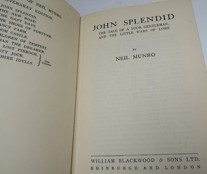 John Splendid, the Tale of a Poor Gentleman and the Little Wars of Lorn by Neil Munro, 1955 book image 3