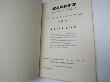 Hardy's The World's Angling Specialists Angler's Guide and Catalogue 1957-58 book image 3
