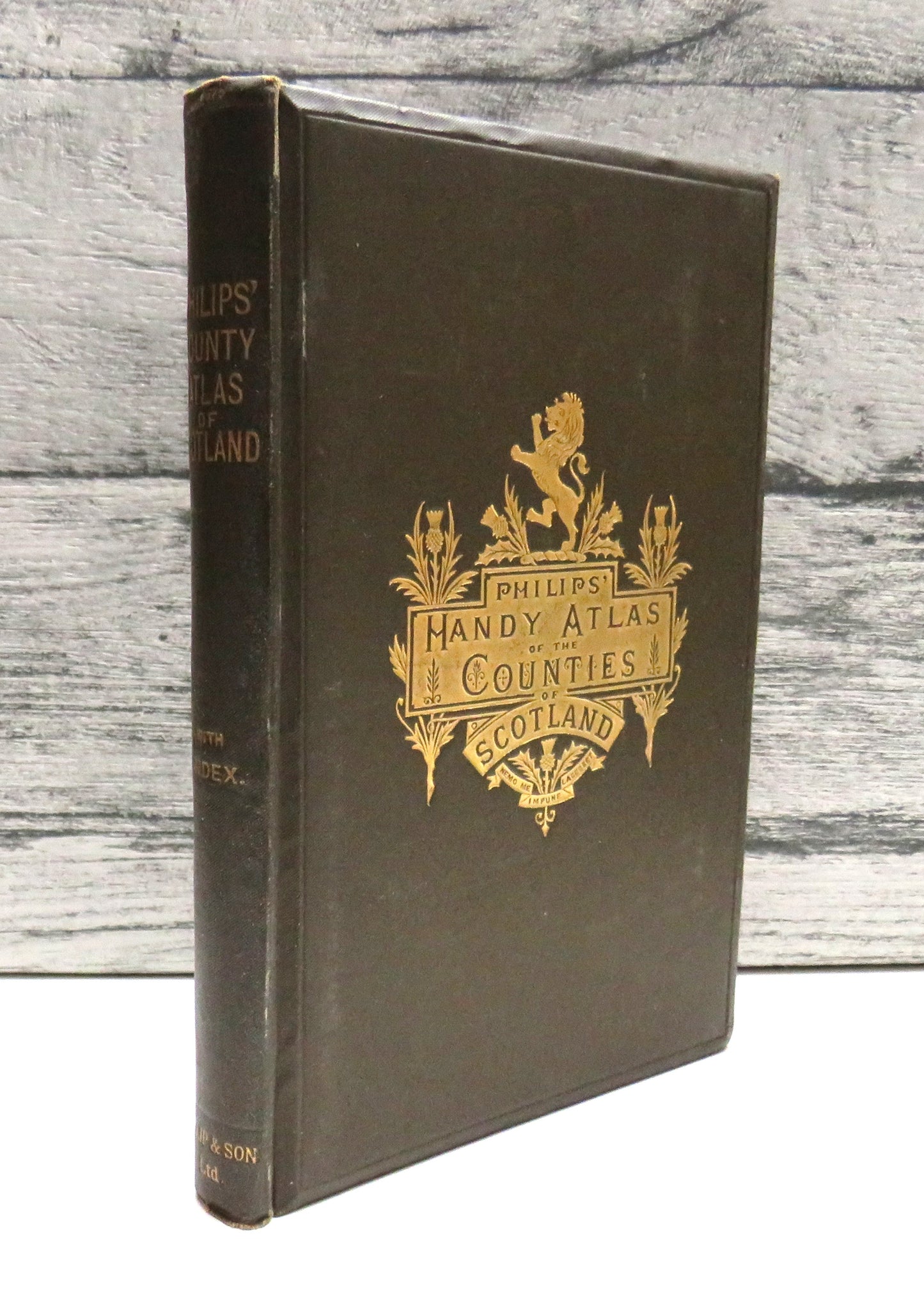 Philips Handy Atlas of the Counties of Scotland Constructed By John Bartholomew