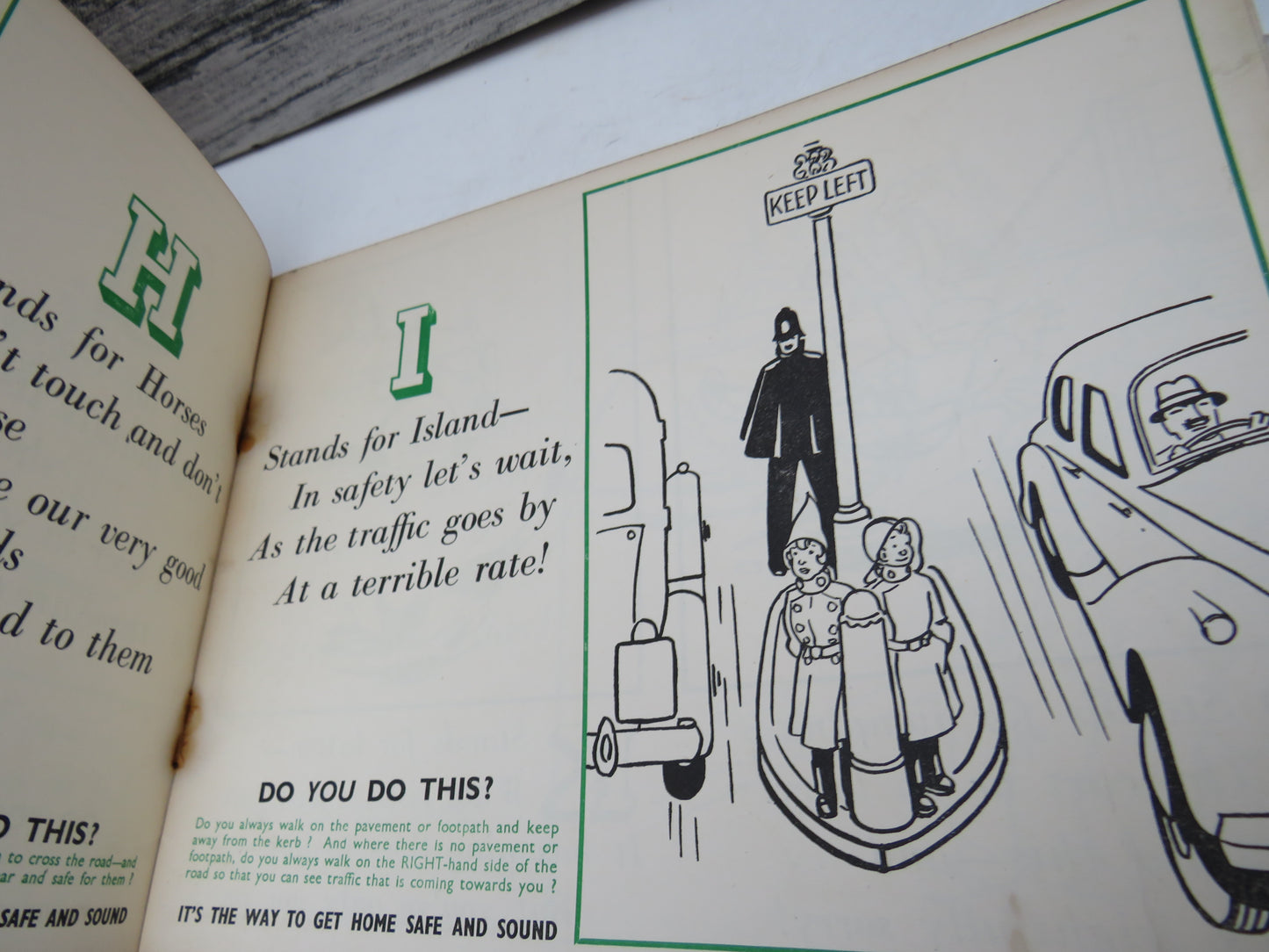 Enid Blyton’s Road Safety Colouring Book (Vintage Activity Book, 1960s)