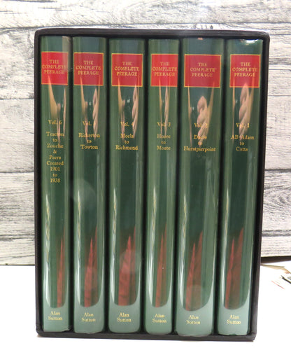 The Complete Peerage of England, Scotland, Ireland , Great Britain and The United Kingdom 1987 book front cover