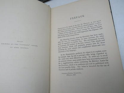 Latin Exercises As Dictated By The Late James Melvin By Peter Calder 1857 book image 6