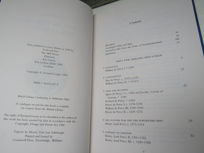 A Power In The Land: The Percys By Richard Lomas 1999 book image 4
