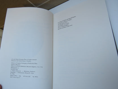Diary of an Oxford Methodist Benjamin Ingham 1733-1734 Edited by Richard P. Heitzenrater 1985 book image 6