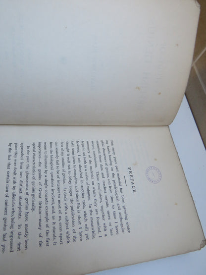 A Study of British Genius By Havelock Ellis 1904 book image 7