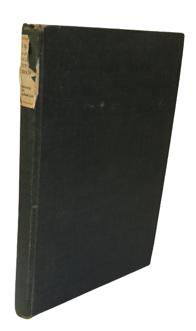 1914 & Other Poems By Rupert Brooke 1918 book front cover