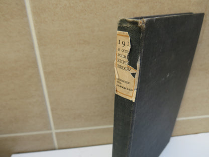 1914 & Other Poems By Rupert Brooke 1918 book image 3