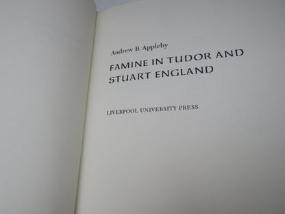 Famine In Tudor and Stuart England By Andrew B. Appleby 1978 book image 4
