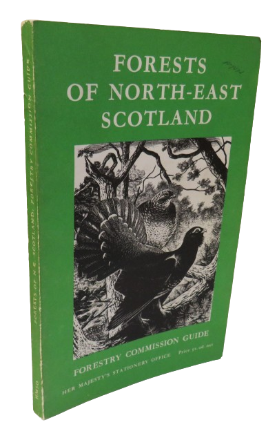 Forests of North-East Scotland Forestry Commission Guide 1963 book front cover