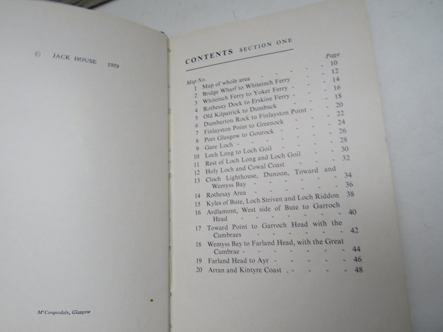 Down The Clyde By Jack House 1959 1st Edition