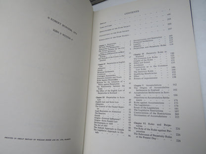 Perpetuities In Scots Law By Robert Burgess 1979 The Stair Society book image 5