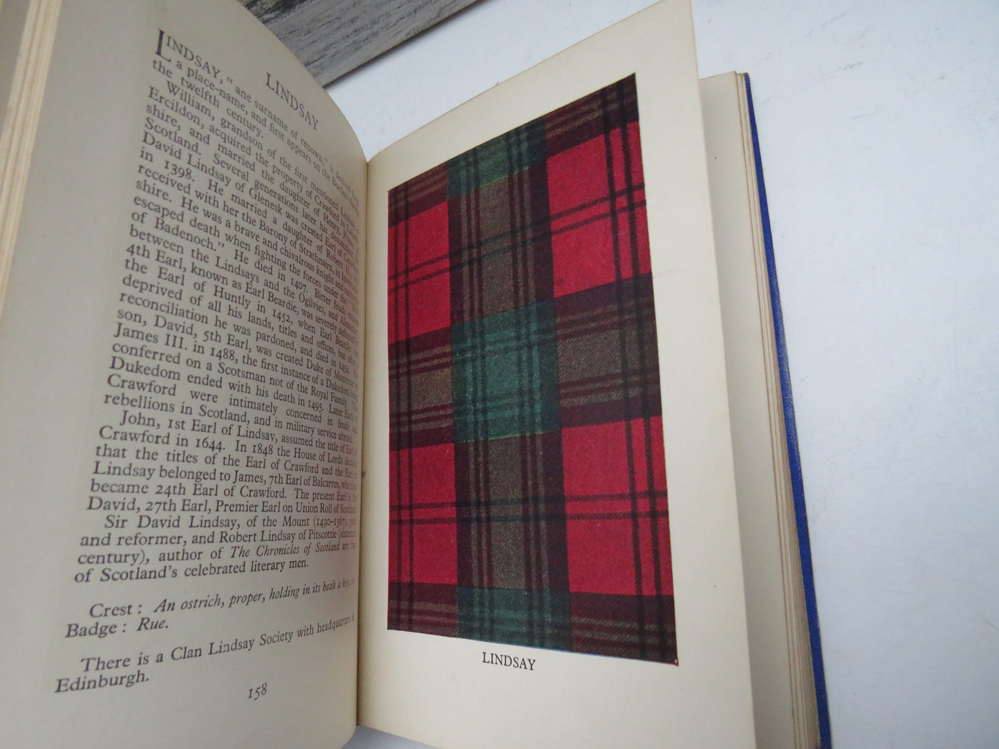 The Clans and Tartans of Scotland By Robert Bain 1938
