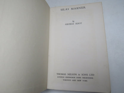 Silas Marner By George Eliot