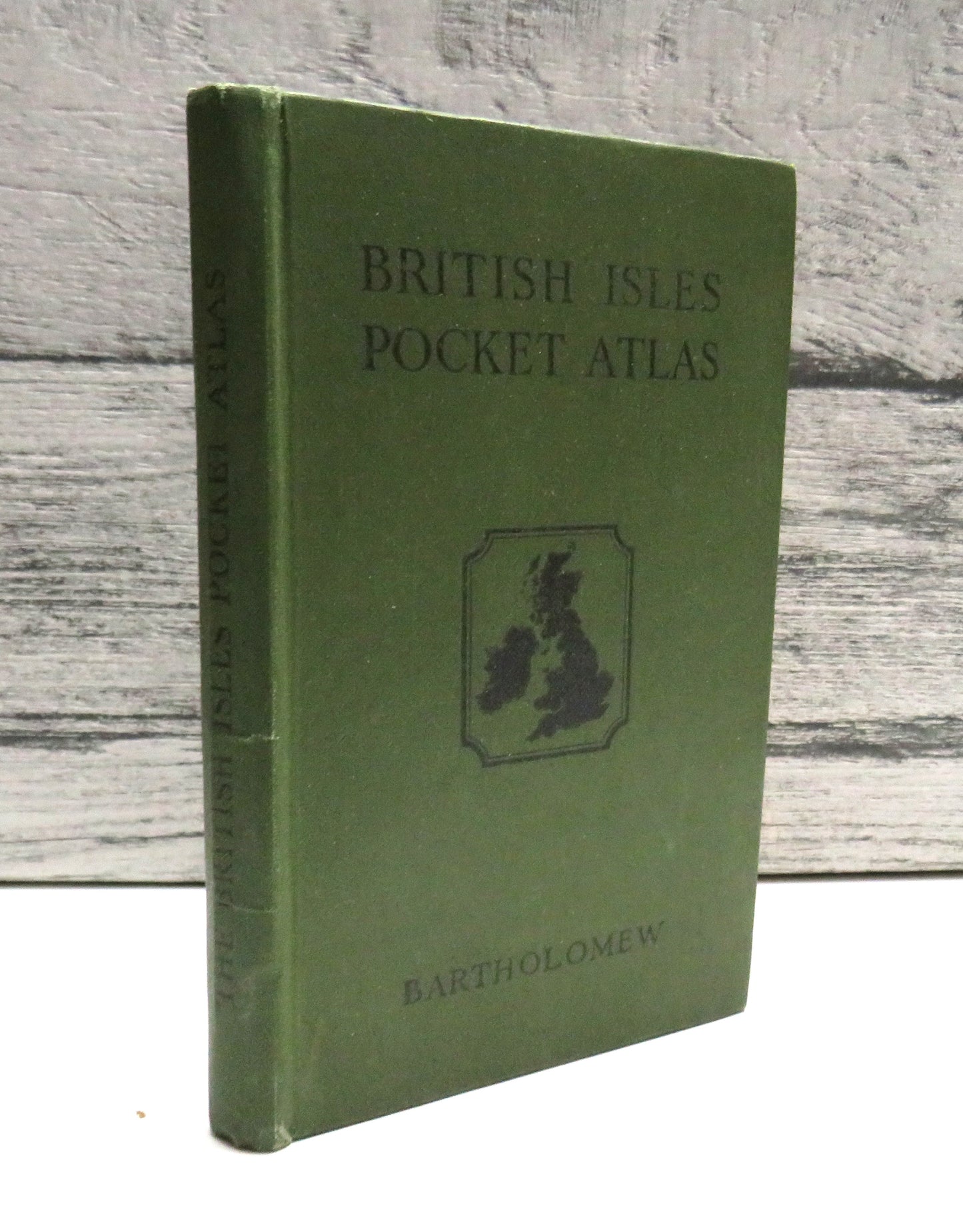 The British Isles Pocket Atlas For Touring 14th Edition By John Bartholomew 1952