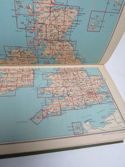 The British Isles Pocket Atlas For Touring 14th Edition By John Bartholomew 1952