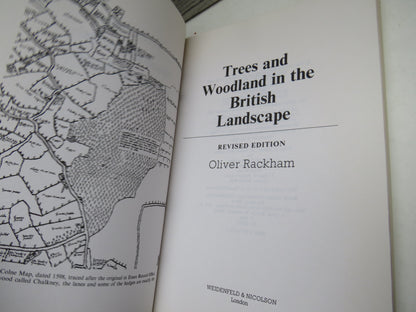 Trees and Woodland In The British Landscape Revised Edition By Oliver Rackham 1995 book image 4