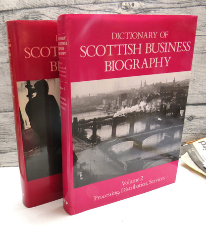 Dictionary of Scottish Business Biography 1860-1960 Volume I & II 1986, 1990 book front cover