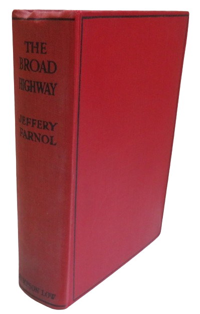 The Broad Highway By Jeffery Farnol book front cover