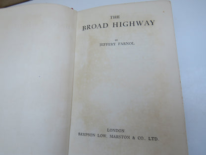 The Broad Highway By Jeffery Farnol book image 4