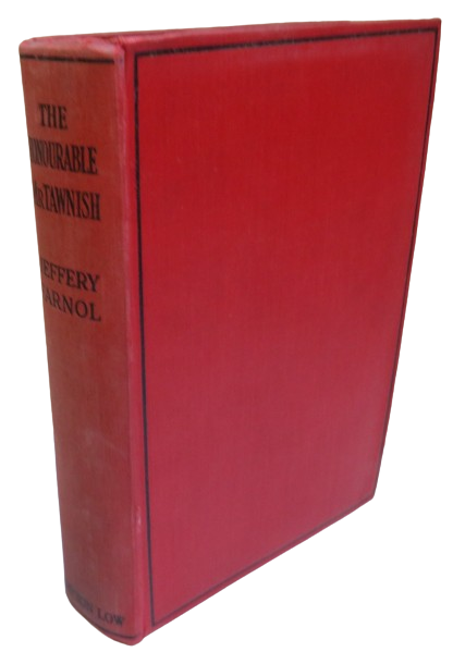 The Honourable Mr. Tawnish by Jeffery Farnol 1913 book front cover