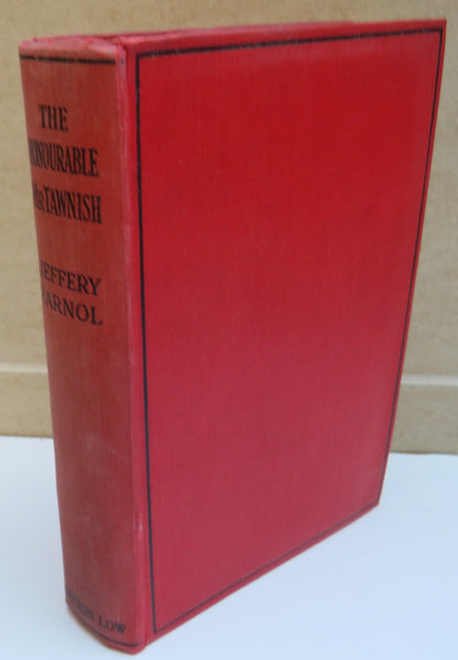 The Honourable Mr. Tawnish by Jeffery Farnol 1913 book image 2