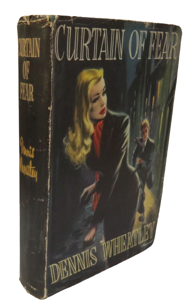 Curtain Of Fear By Dennis Wheatley book front cover