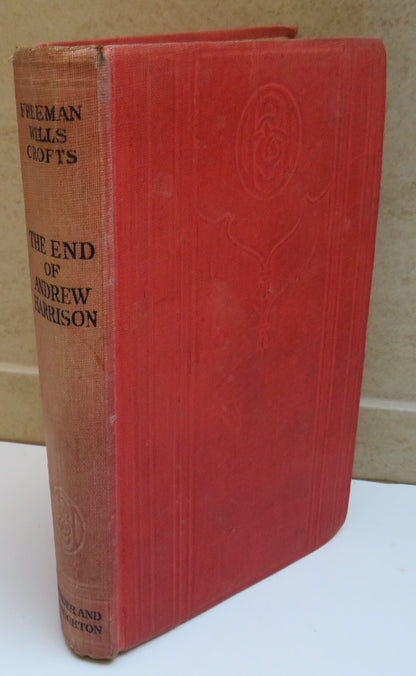 Freeman Wills Crofts The End of Andrew Harrison 1942 book image 2