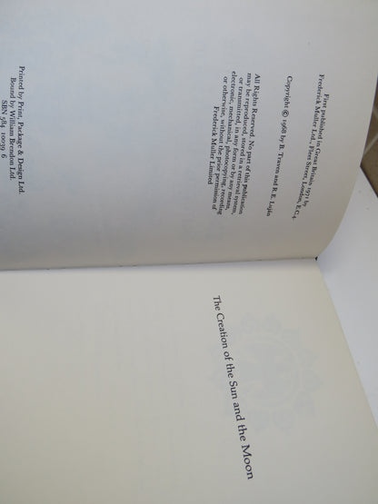 The Creation of the Sun and the Moon By B. Traven Illustrated By Alberto Beltran 1971 book image 5