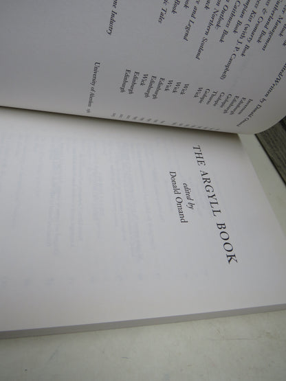 The Argyll Book Edited By Donald Omand 2006 book image 4