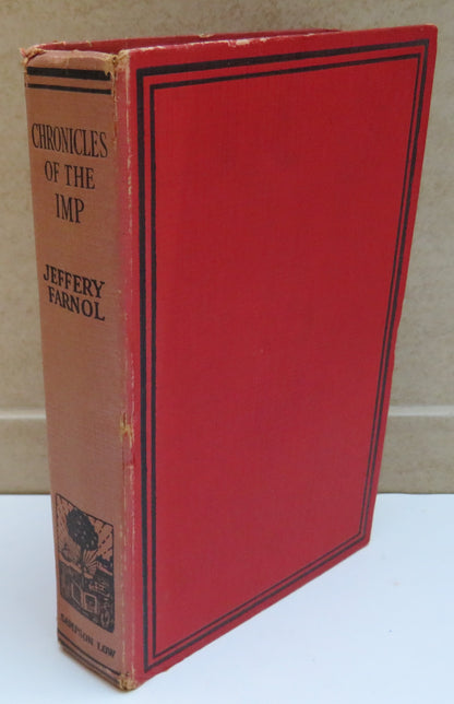 The Chronicles of the Imp A Romance By Jeffery Farnol book image 2
