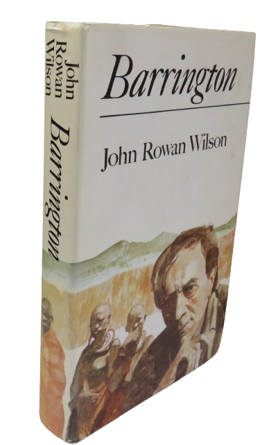 Barrington By John Rowan Wilson 1971 book front cover