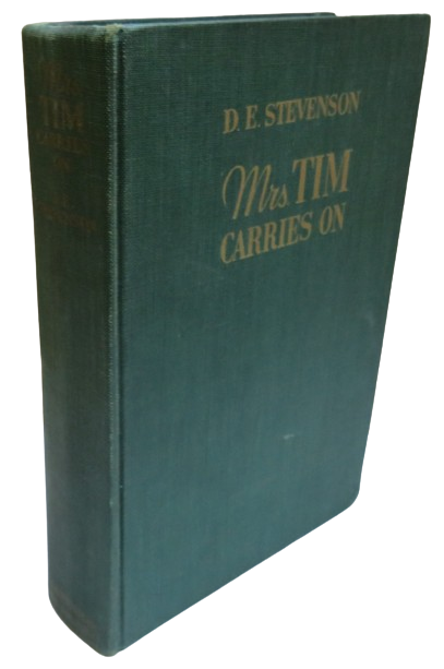 Mrs Tim Carries On Leaves From The Diary of an Officer's Wife In The Year 1940 By D.E. Stevenson 194 book front cover