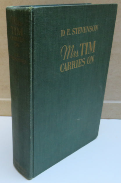 Mrs Tim Carries On Leaves From The Diary of an Officer's Wife In The Year 1940 By D.E. Stevenson 194 book image 2