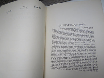 The Newspaper In Scotland A Study of Its First Expansion 1815-1860 By R. M. W. Cowan 1946 book image 5