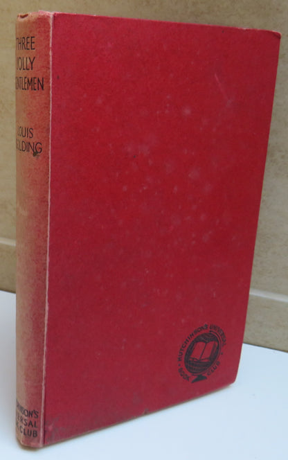 Three Jolly Gentlemen By Louis Golding 1948 book image 2