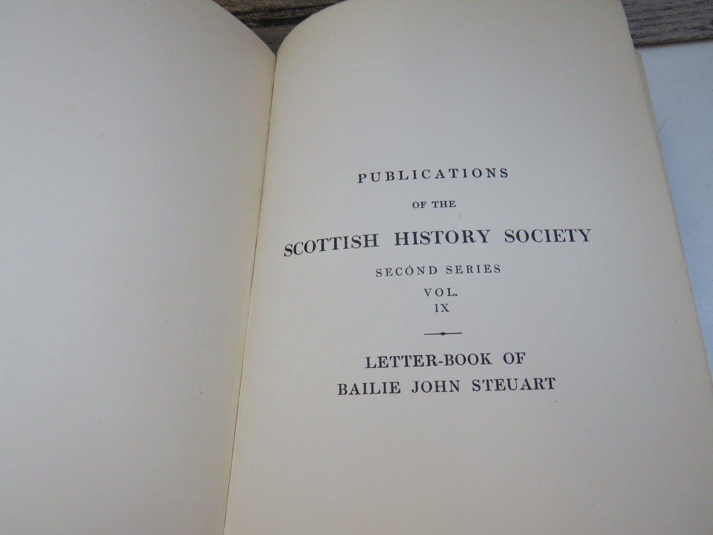 The Letter-Book of Bailie John Steuart of Inverness 1715-1752 Edited By William Mackay 1915