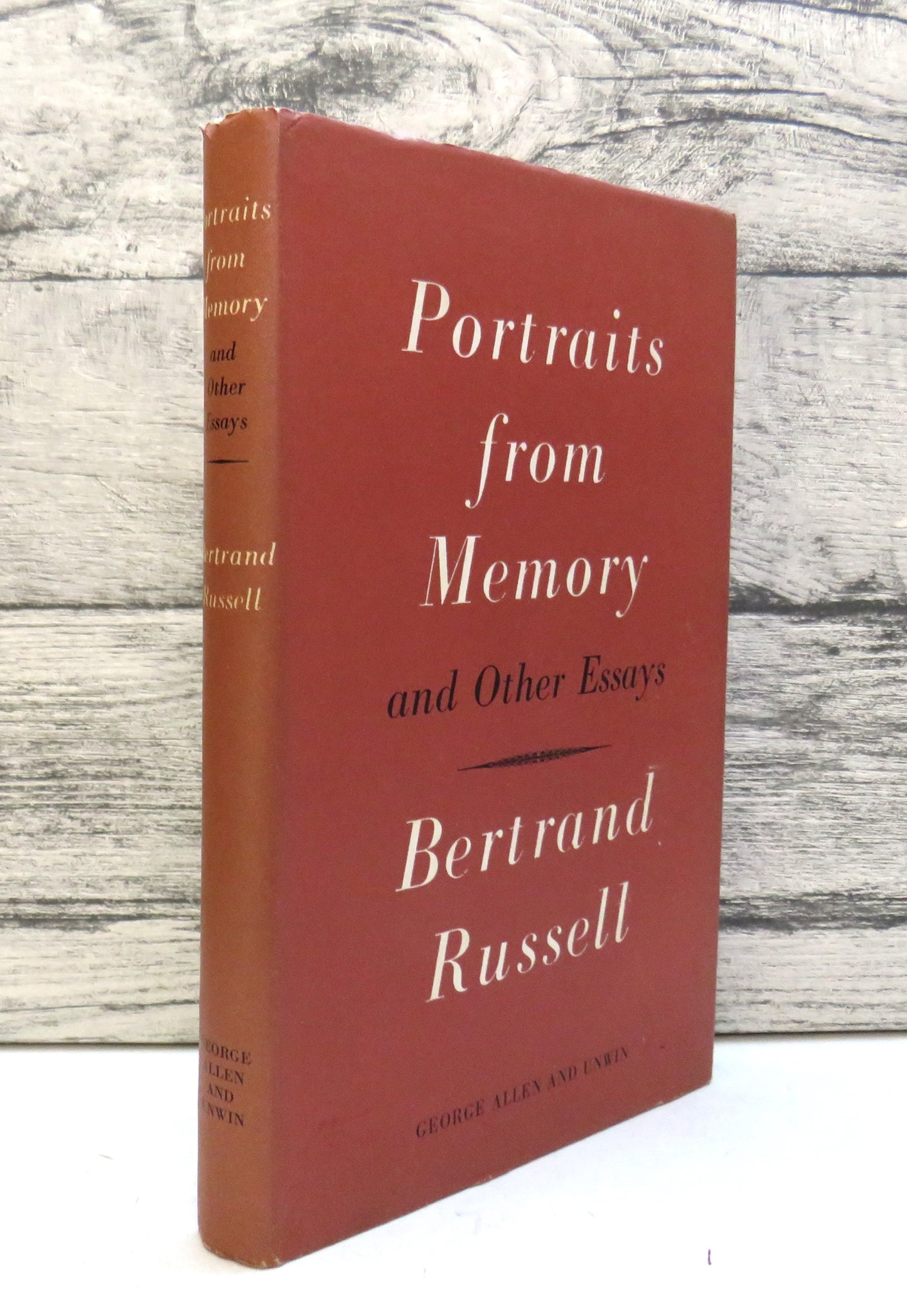 Portraits From Memory and Other Essays By Bertrand Russell 1956