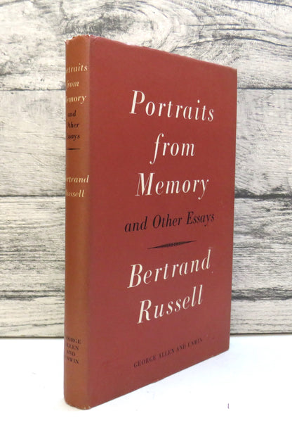 Portraits From Memory and Other Essays By Bertrand Russell 1956 book front cover