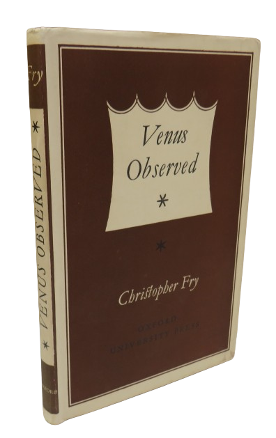 Venus Observed A Comedy By Christopher Fry 1951 book front cover