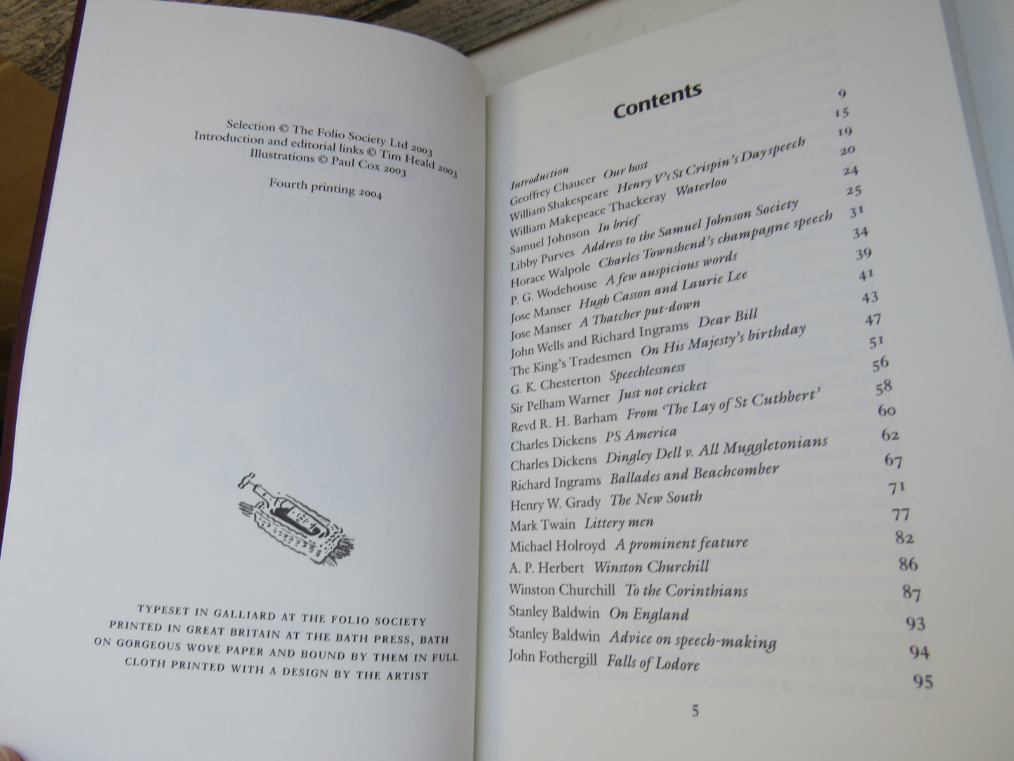 The Best After Dinner Stories Selected and Introduced by Tim Heald 2003 Folio Society