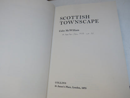 Scottish Townscape By Colin McWilliam 1975 book image 4